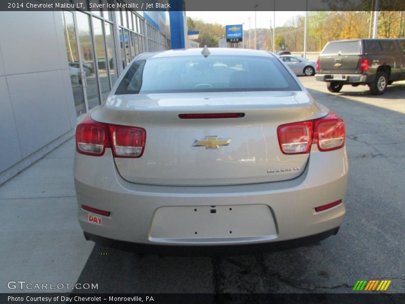 Silver Ice Metallic / Jet Black 2014 Chevrolet Malibu LT