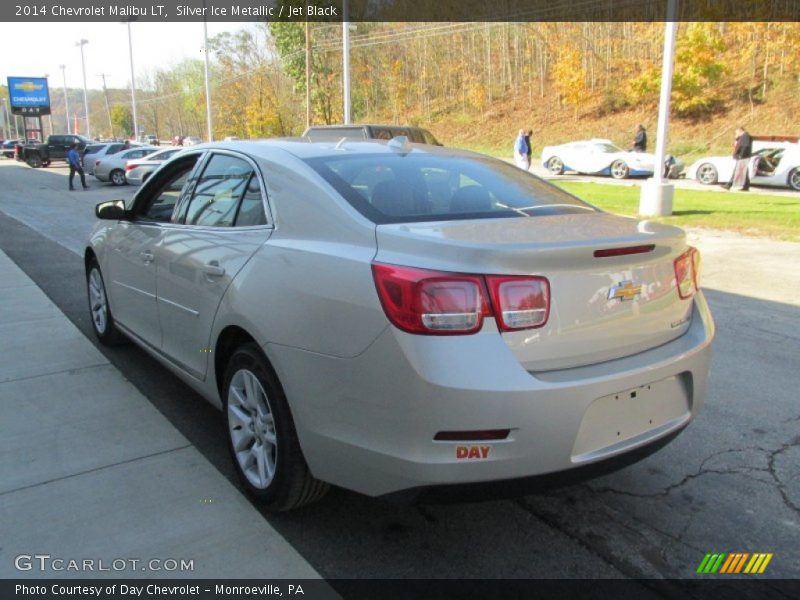Silver Ice Metallic / Jet Black 2014 Chevrolet Malibu LT