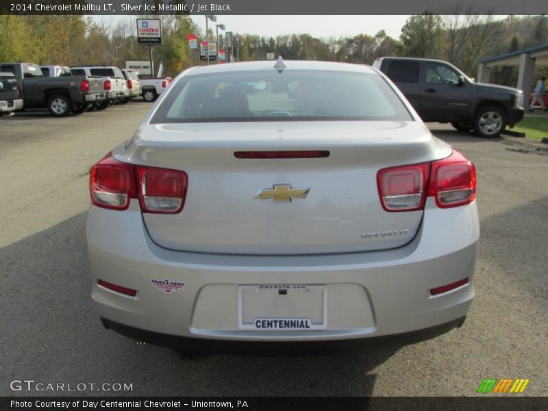 Silver Ice Metallic / Jet Black 2014 Chevrolet Malibu LT