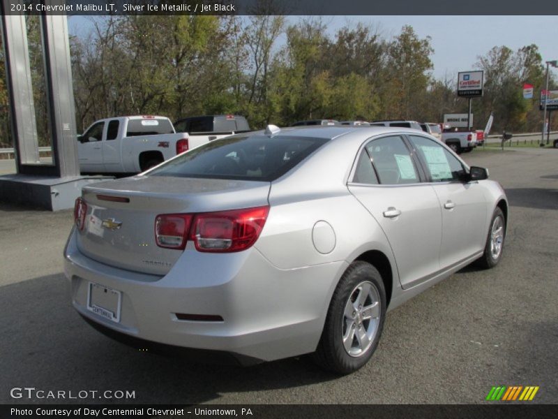 Silver Ice Metallic / Jet Black 2014 Chevrolet Malibu LT