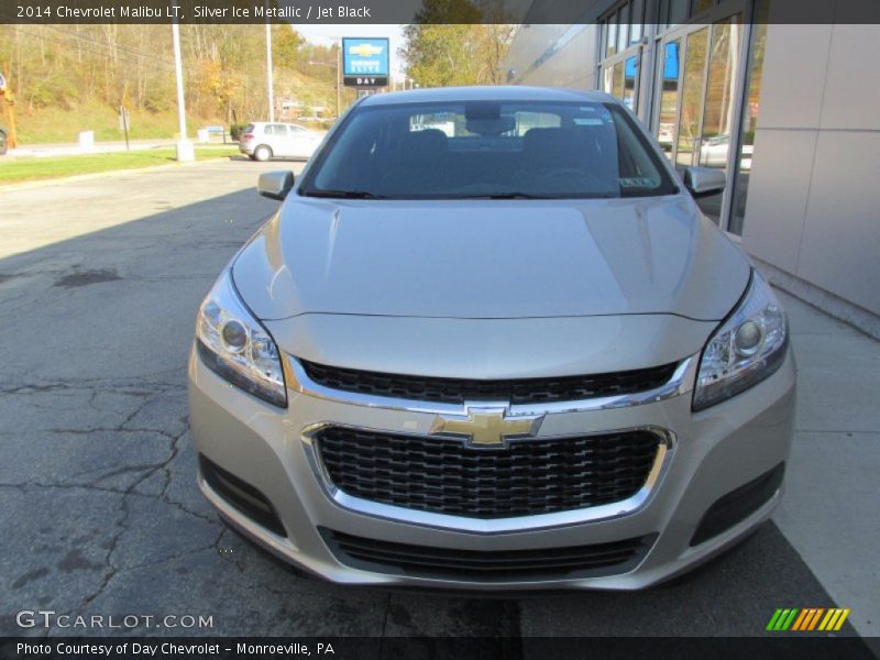 Silver Ice Metallic / Jet Black 2014 Chevrolet Malibu LT