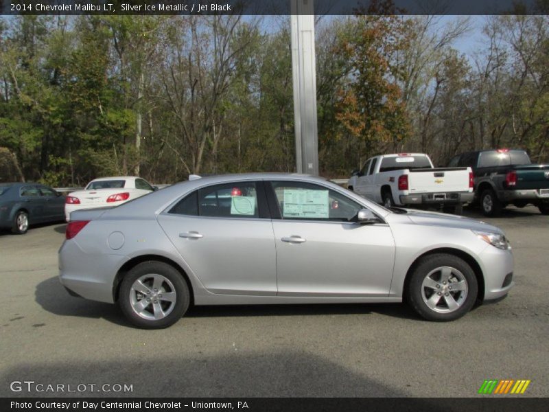 Silver Ice Metallic / Jet Black 2014 Chevrolet Malibu LT