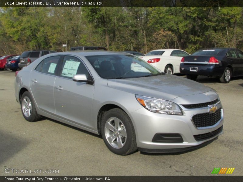 Silver Ice Metallic / Jet Black 2014 Chevrolet Malibu LT