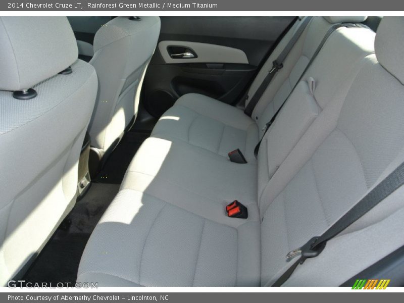 Rainforest Green Metallic / Medium Titanium 2014 Chevrolet Cruze LT