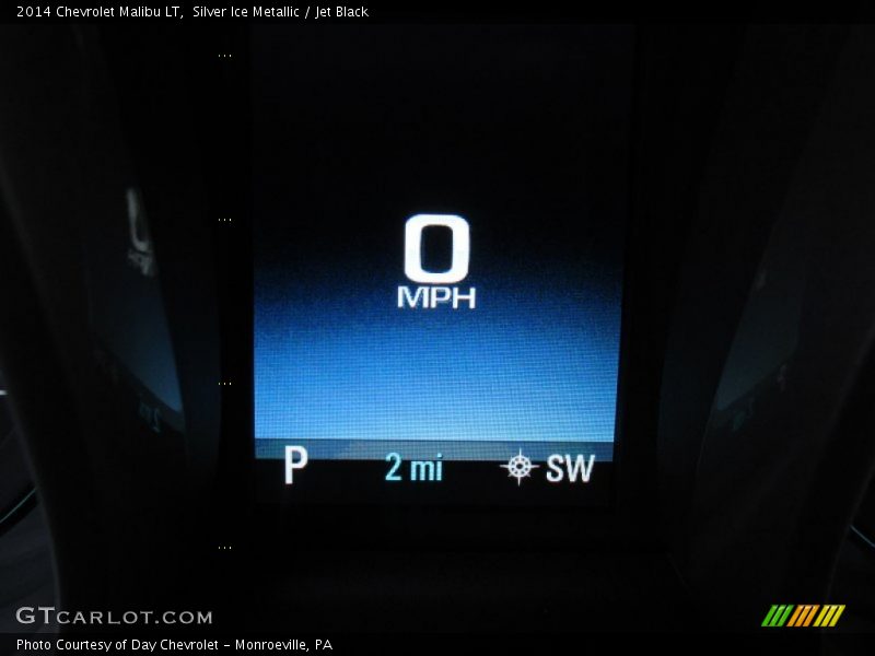 Silver Ice Metallic / Jet Black 2014 Chevrolet Malibu LT