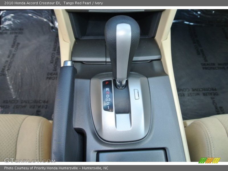 Tango Red Pearl / Ivory 2010 Honda Accord Crosstour EX