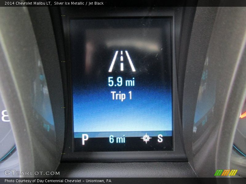 Silver Ice Metallic / Jet Black 2014 Chevrolet Malibu LT