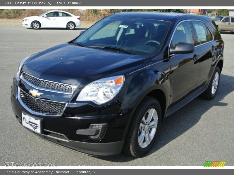 Black / Jet Black 2013 Chevrolet Equinox LS
