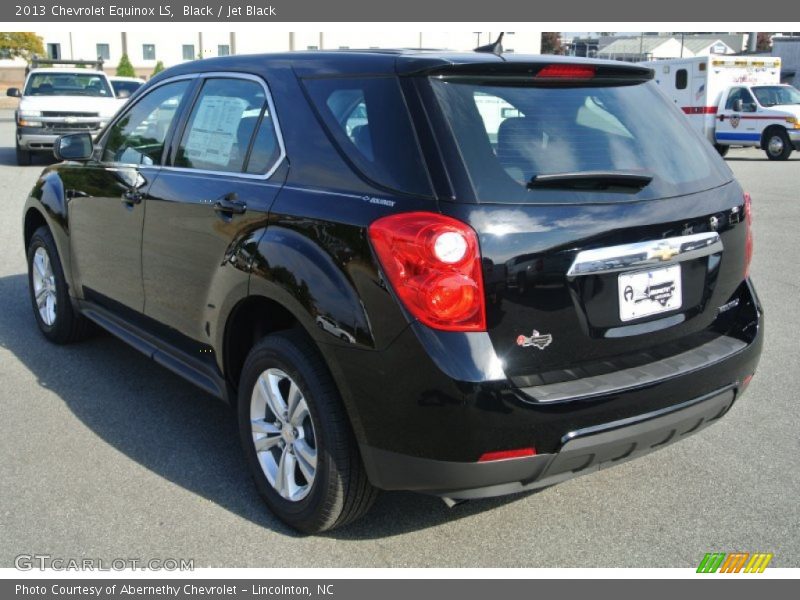 Black / Jet Black 2013 Chevrolet Equinox LS