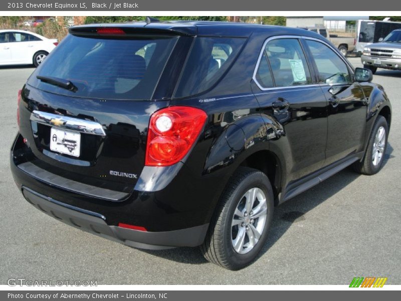 Black / Jet Black 2013 Chevrolet Equinox LS