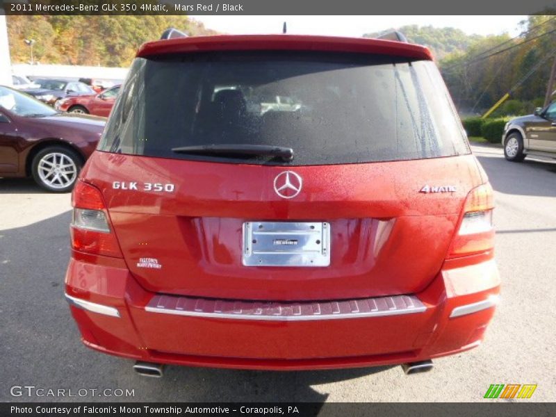 Mars Red / Black 2011 Mercedes-Benz GLK 350 4Matic