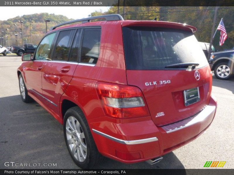 Mars Red / Black 2011 Mercedes-Benz GLK 350 4Matic