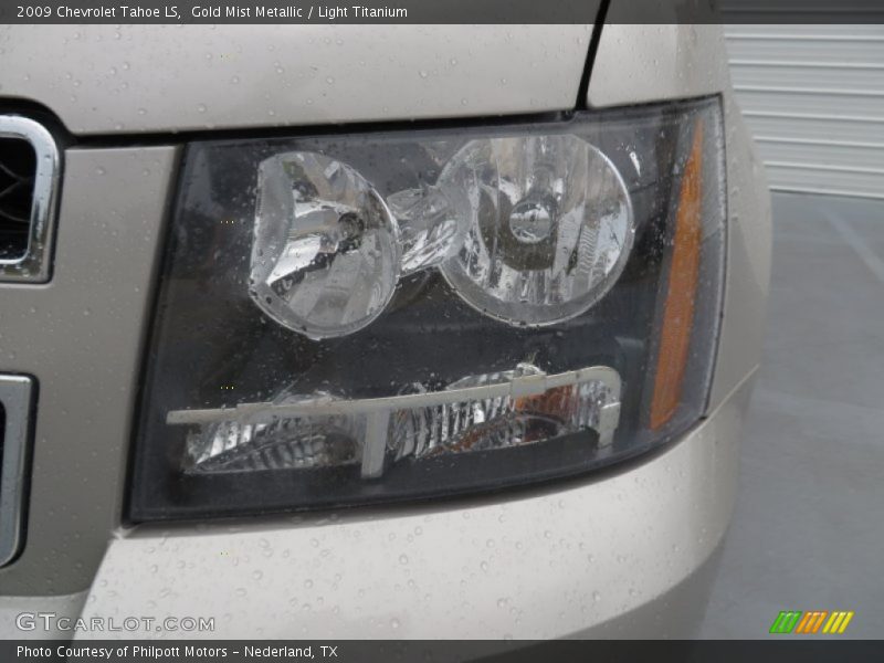 Gold Mist Metallic / Light Titanium 2009 Chevrolet Tahoe LS