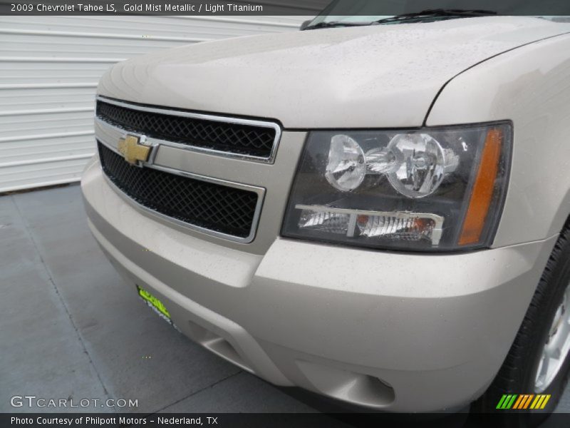Gold Mist Metallic / Light Titanium 2009 Chevrolet Tahoe LS