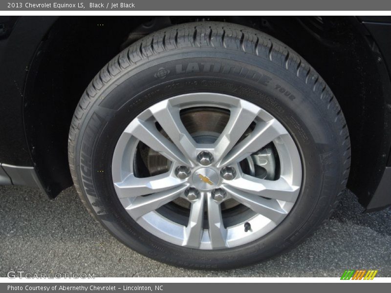 Black / Jet Black 2013 Chevrolet Equinox LS