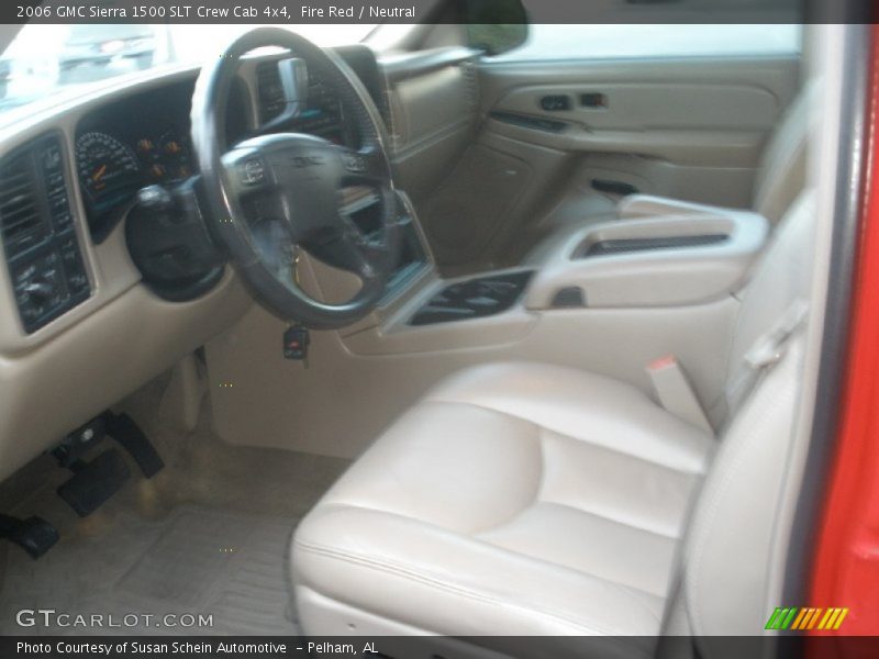 Fire Red / Neutral 2006 GMC Sierra 1500 SLT Crew Cab 4x4