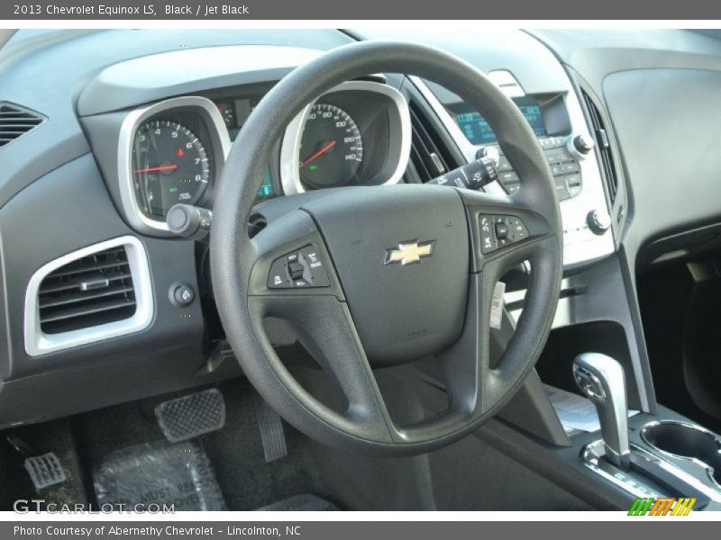 Black / Jet Black 2013 Chevrolet Equinox LS