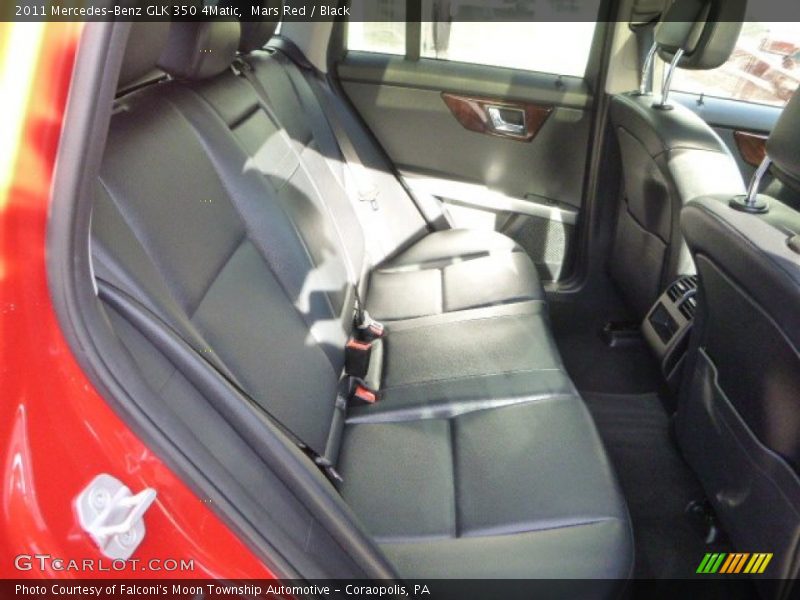 Mars Red / Black 2011 Mercedes-Benz GLK 350 4Matic