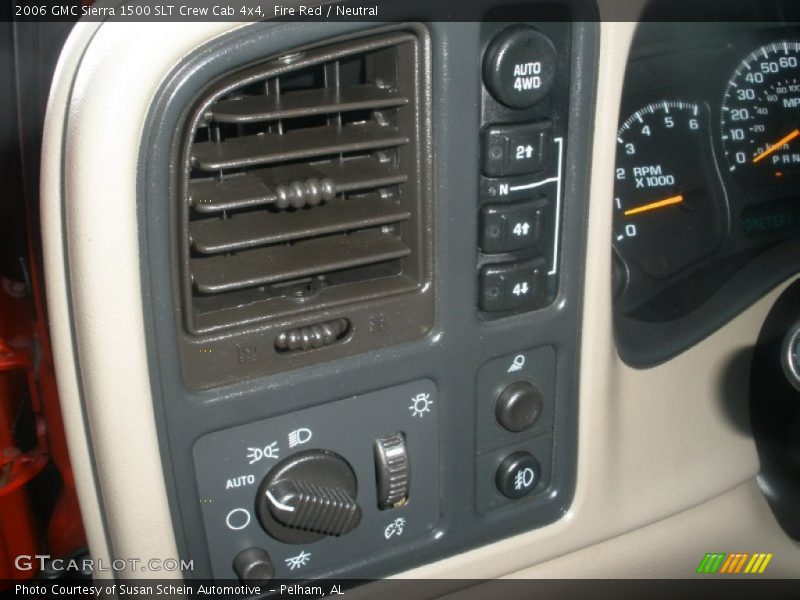 Fire Red / Neutral 2006 GMC Sierra 1500 SLT Crew Cab 4x4