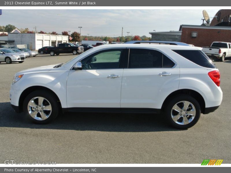 Summit White / Jet Black 2013 Chevrolet Equinox LTZ