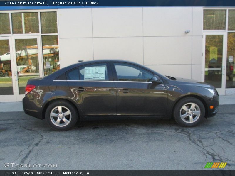 Tungsten Metallic / Jet Black 2014 Chevrolet Cruze LT