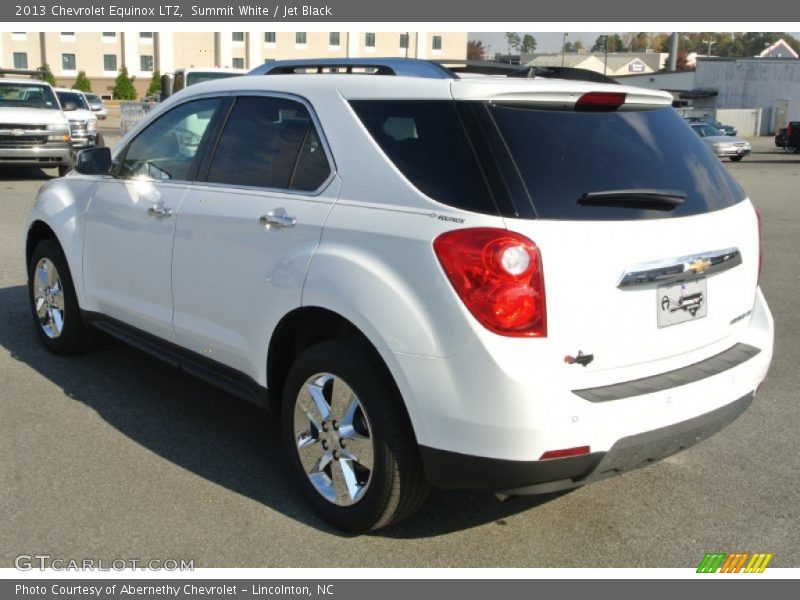 Summit White / Jet Black 2013 Chevrolet Equinox LTZ