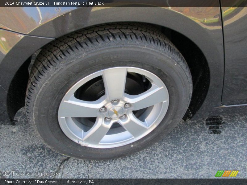 Tungsten Metallic / Jet Black 2014 Chevrolet Cruze LT