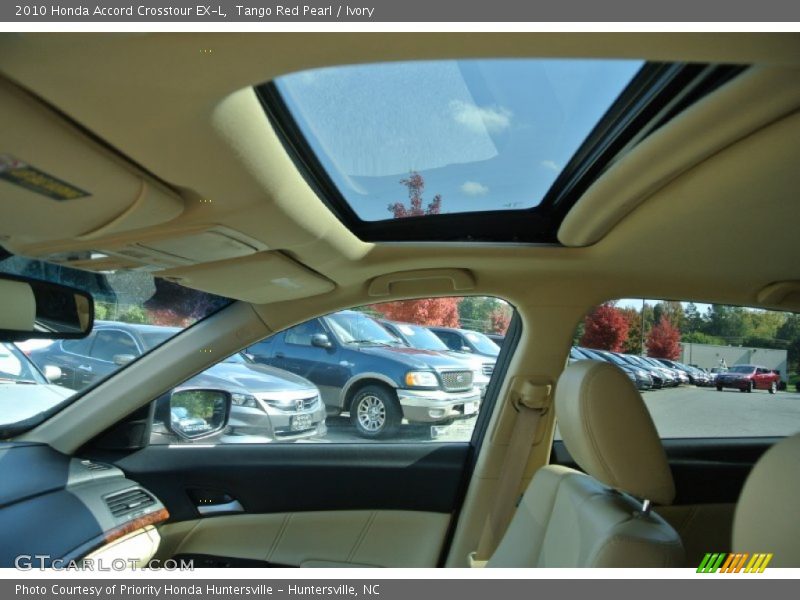 Tango Red Pearl / Ivory 2010 Honda Accord Crosstour EX-L