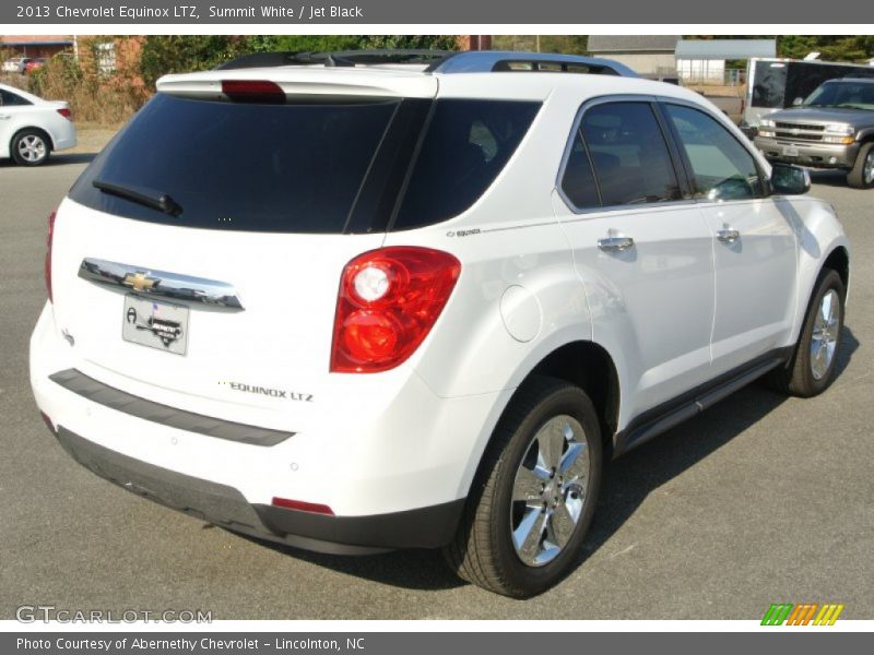 Summit White / Jet Black 2013 Chevrolet Equinox LTZ