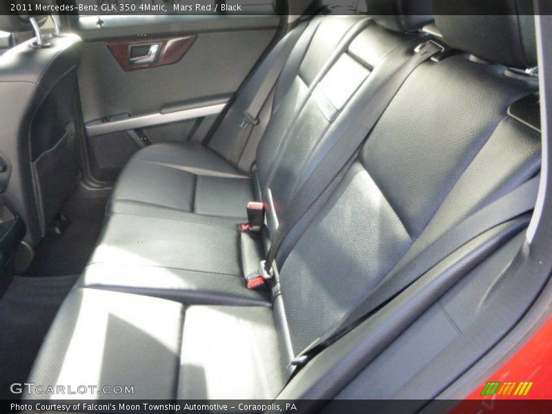 Mars Red / Black 2011 Mercedes-Benz GLK 350 4Matic