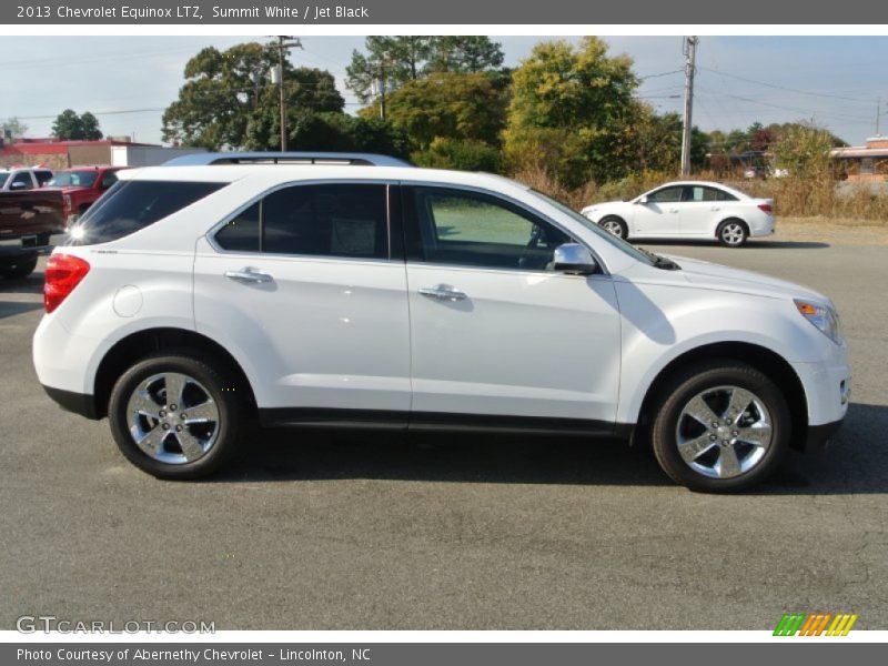 Summit White / Jet Black 2013 Chevrolet Equinox LTZ