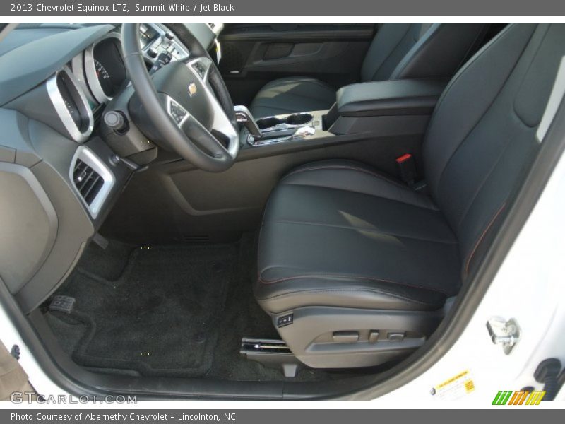 Summit White / Jet Black 2013 Chevrolet Equinox LTZ