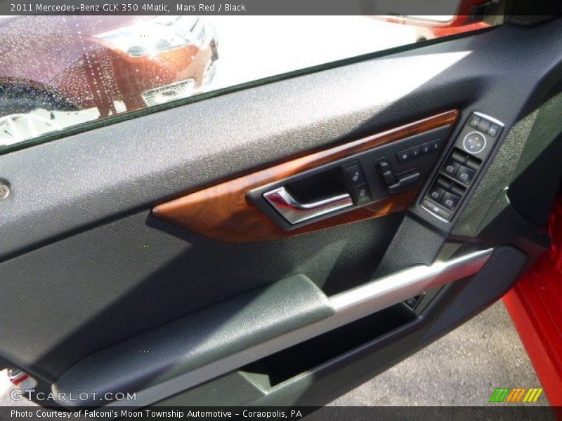 Mars Red / Black 2011 Mercedes-Benz GLK 350 4Matic