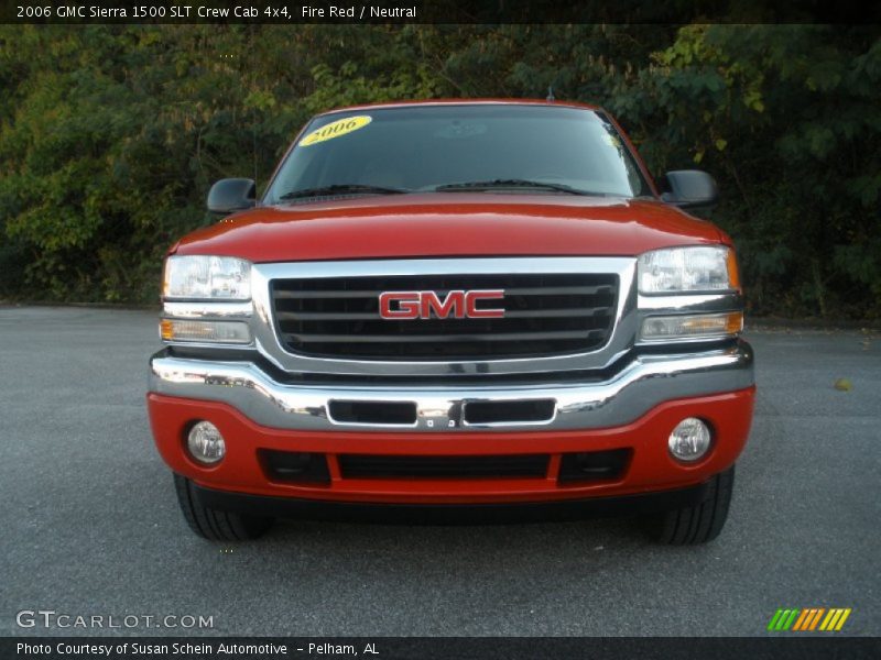 Fire Red / Neutral 2006 GMC Sierra 1500 SLT Crew Cab 4x4