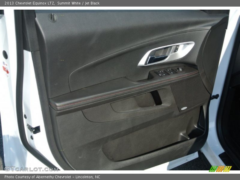 Summit White / Jet Black 2013 Chevrolet Equinox LTZ