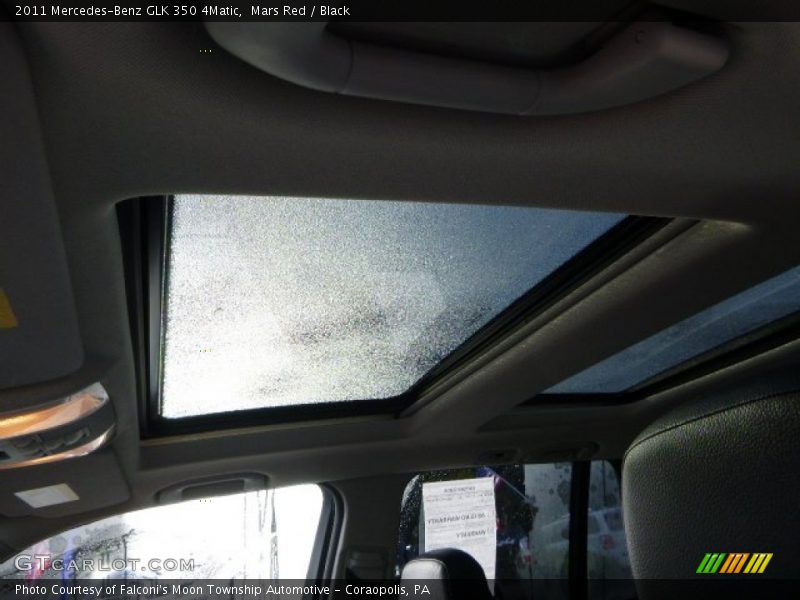 Mars Red / Black 2011 Mercedes-Benz GLK 350 4Matic