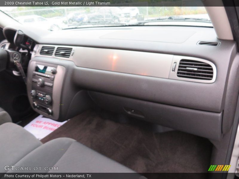 Gold Mist Metallic / Light Titanium 2009 Chevrolet Tahoe LS