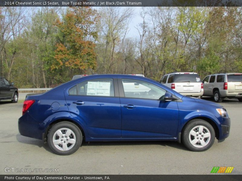  2014 Sonic LS Sedan Blue Topaz Metallic