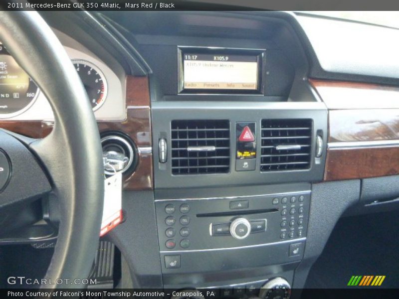 Mars Red / Black 2011 Mercedes-Benz GLK 350 4Matic