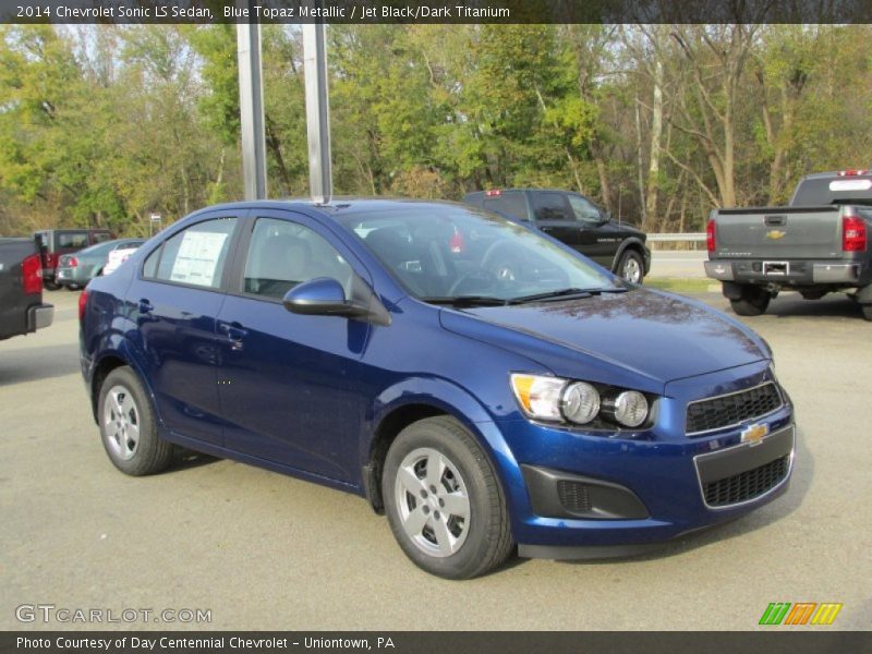 Front 3/4 View of 2014 Sonic LS Sedan