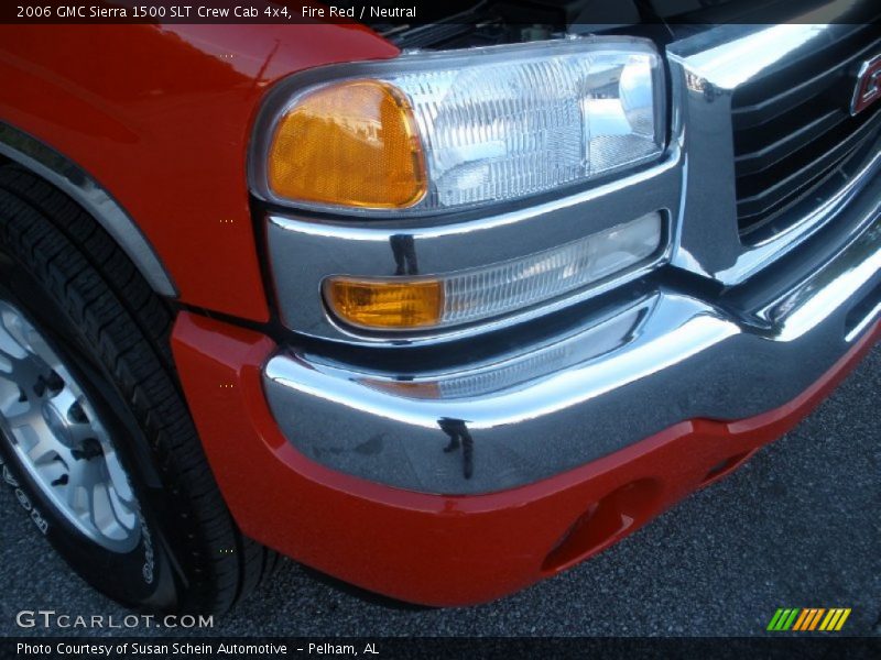 Fire Red / Neutral 2006 GMC Sierra 1500 SLT Crew Cab 4x4