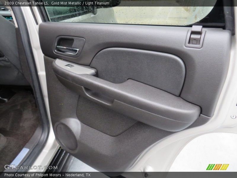Gold Mist Metallic / Light Titanium 2009 Chevrolet Tahoe LS