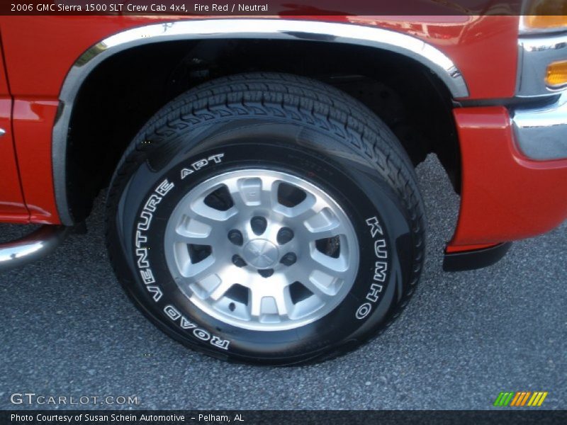 Fire Red / Neutral 2006 GMC Sierra 1500 SLT Crew Cab 4x4