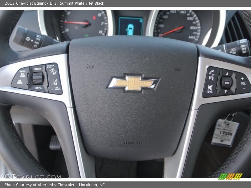 Summit White / Jet Black 2013 Chevrolet Equinox LTZ