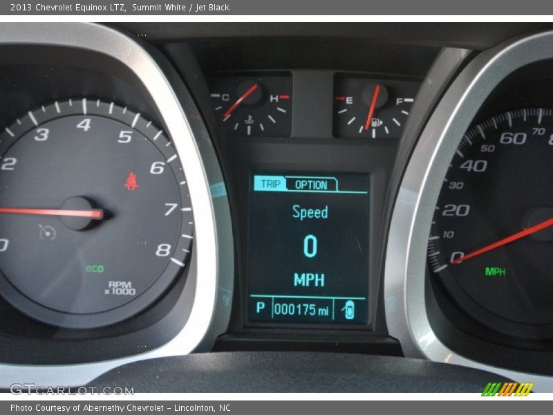 Summit White / Jet Black 2013 Chevrolet Equinox LTZ
