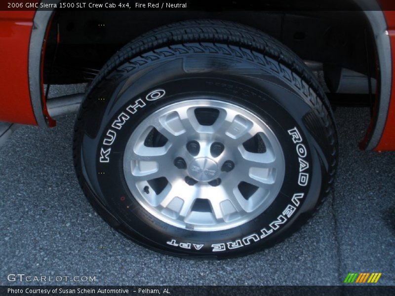 Fire Red / Neutral 2006 GMC Sierra 1500 SLT Crew Cab 4x4