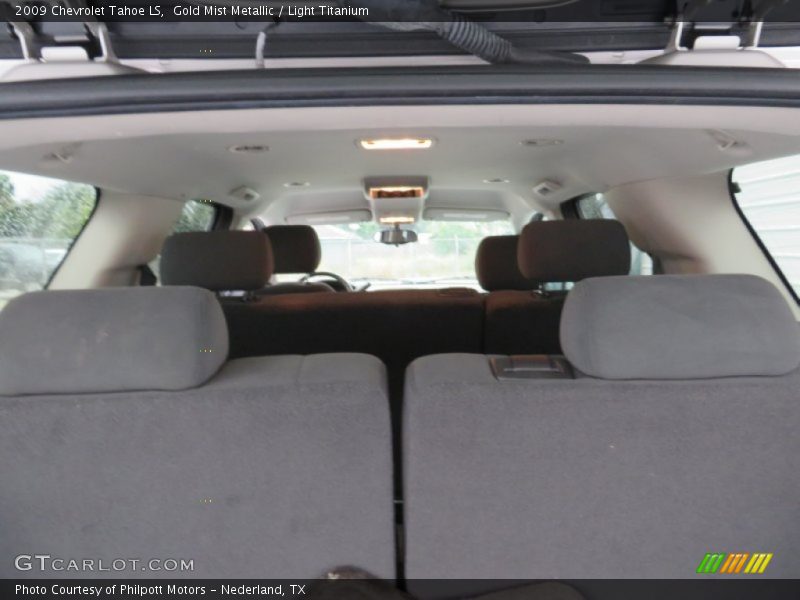Gold Mist Metallic / Light Titanium 2009 Chevrolet Tahoe LS
