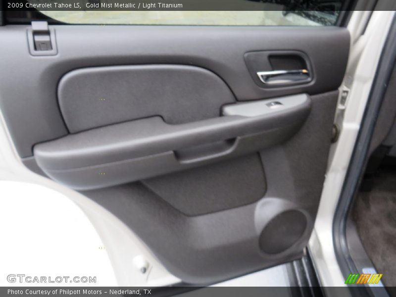 Gold Mist Metallic / Light Titanium 2009 Chevrolet Tahoe LS