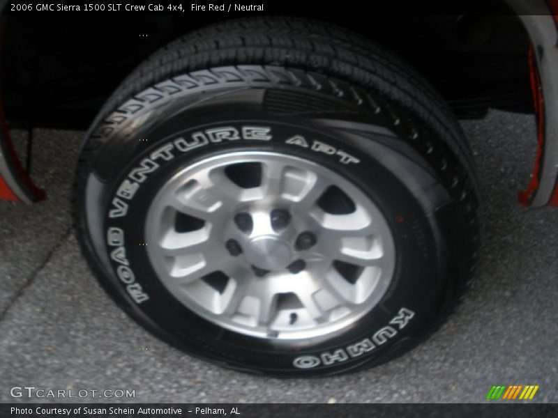Fire Red / Neutral 2006 GMC Sierra 1500 SLT Crew Cab 4x4