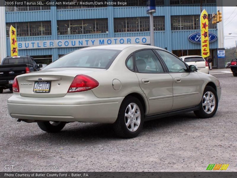 Gold Ash Metallic / Medium/Dark Pebble Beige 2006 Ford Taurus SEL